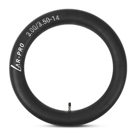 AR-PRO 3.00/3.50-14 Dirt Bike Inner Tubes with TR4 Straight Valve, Replacement 90/100-14 Heavy Duty Motorcycle Inner Tube for 3.50-14, 3.00-14, 80/100-14, 90/100-14 Dirt Pit Bike Tires (1-Pack)