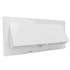 RV Exhaust Vent Cover White Range Hood Sidewall Vent Cover