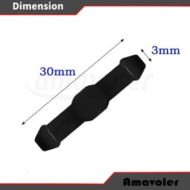 Amavoler Universal Windshield Wiper Hose Connector (10 pcs)