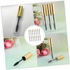 Ipetboom 1set Portable Mascara Tubes Covers Refillable Eyelash Containers for