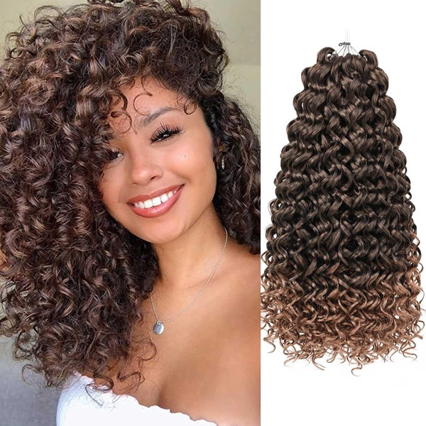 XTREND 8 Packs GoGo Curl Crochet Hair Beach Curl Water