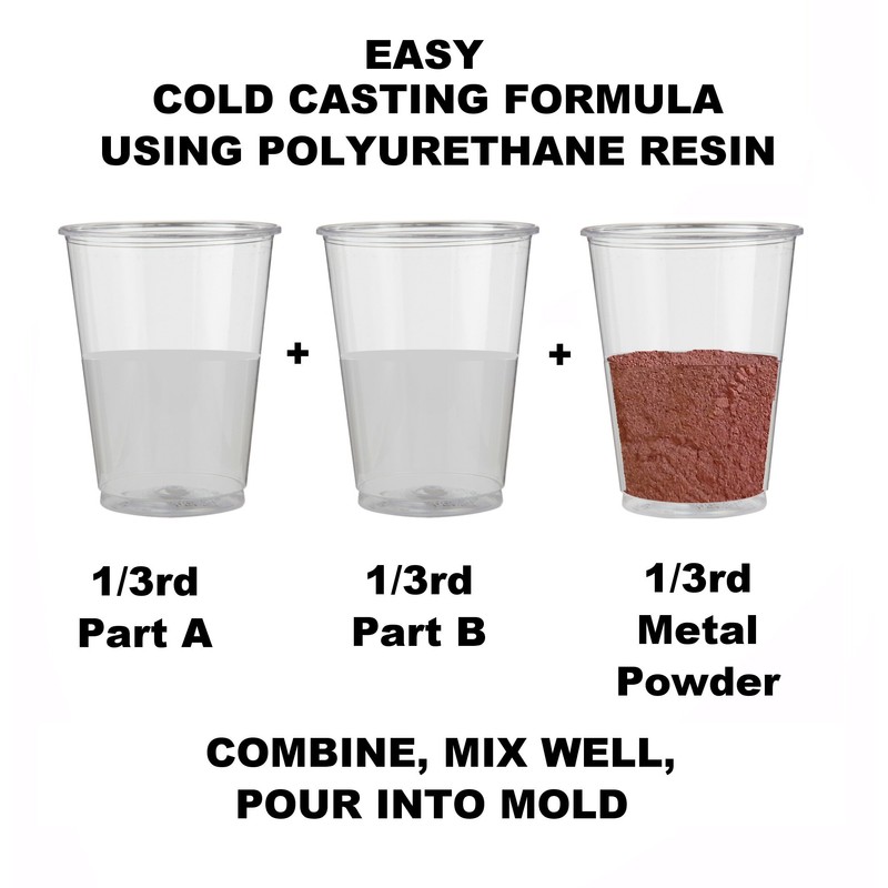 Brass Powder 1-lb (454 grams) 320 Mesh +/- For Cold