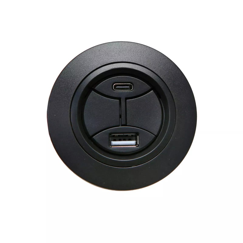 dequn Power Recliner 5 Pin Round Switch Control with USB