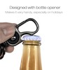 Lancher Key chain bottle opener( 2 extra Keyrings with Gift