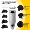 Upgraded Trimmer Guards Attachment Combs Set w/Brush Compatible for Andis