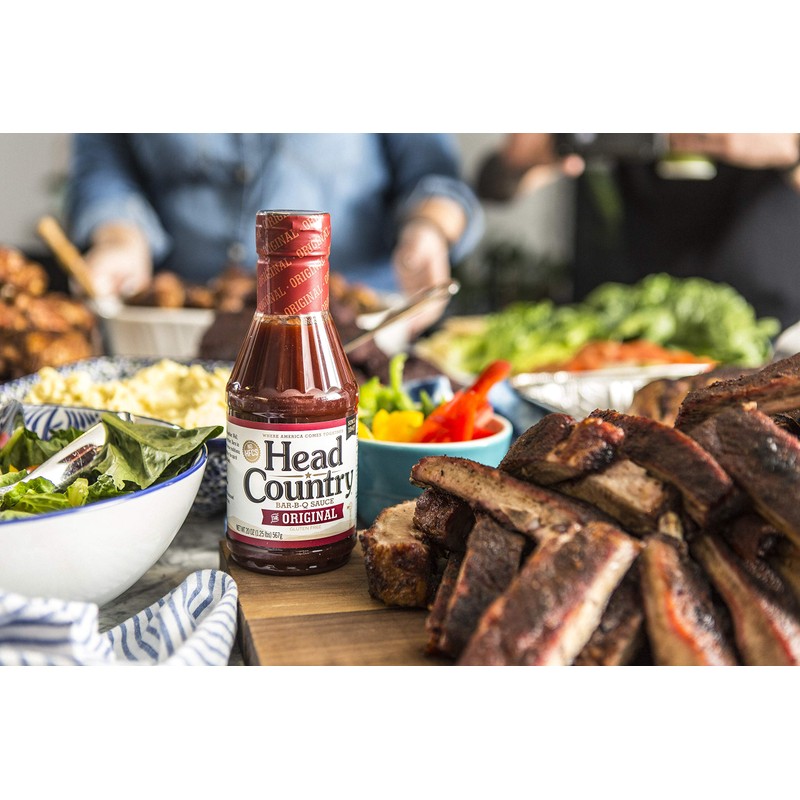 Head Country Bar-B-Q Sauce, Original | Soy Free, Gluten Free