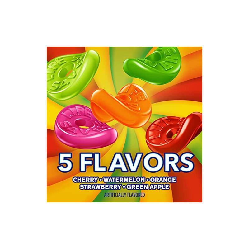 Life Savers Gomitas 5 sabores, 198g
