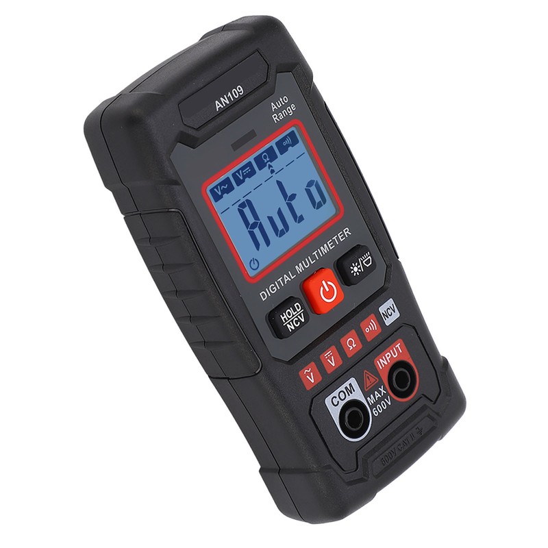 Digital Multimeter 4000 Counts Auto Ranging Voltage Tester NCV Resistance