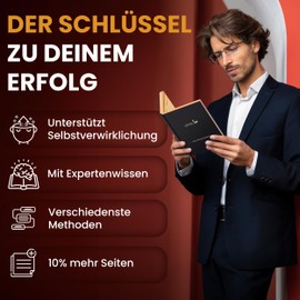 AMZSellersystem Success Journal & Daily Planner - Includes Learning Platform & Video Course DIN A5 - Developed by 7-Digit Entrepreneurs - For More Focus, Productivity & a Self-Determined Life