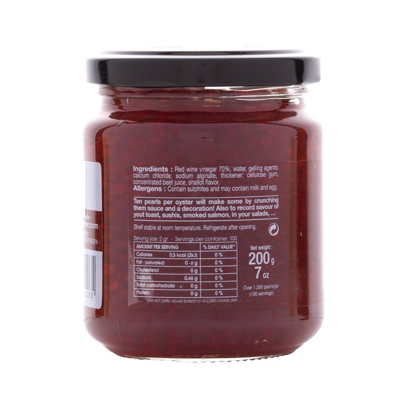 Christine Le Tennier Vinegar & Shallots Flavor Pearls, 7oz Jar