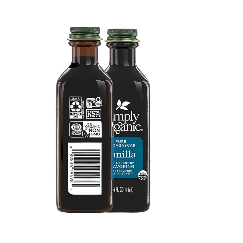 Simply Organic Organic Vanilla Non Alcoholic 4oz Simply Organic Madagascar