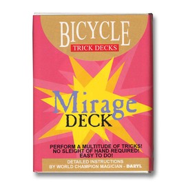 Bicycle Mirage Deck (Blue) - Truco de Cartas - Baraja - Adulto - 1+