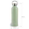 Lacor - 62559 - Stainless Steel Water Bottle, Double Insulated