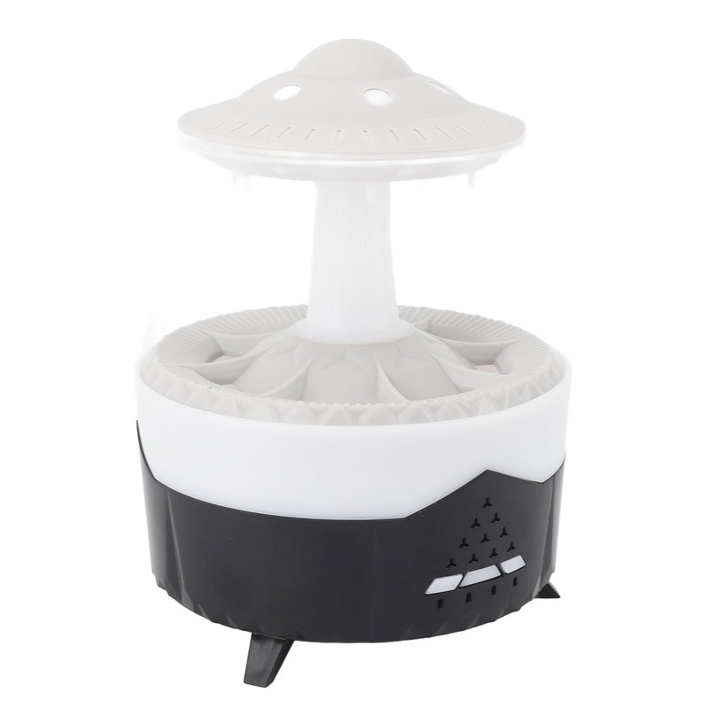 Water Drip Aromatherapy Diffuser 7 Color Light Mushroom Rain Humidifier