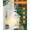 VIANIS Outdoor Wall Lantern with Motion Sensor, Dusk to Dawn