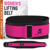 Womens Lifting Belt and Weight Belt for lunges - Womens