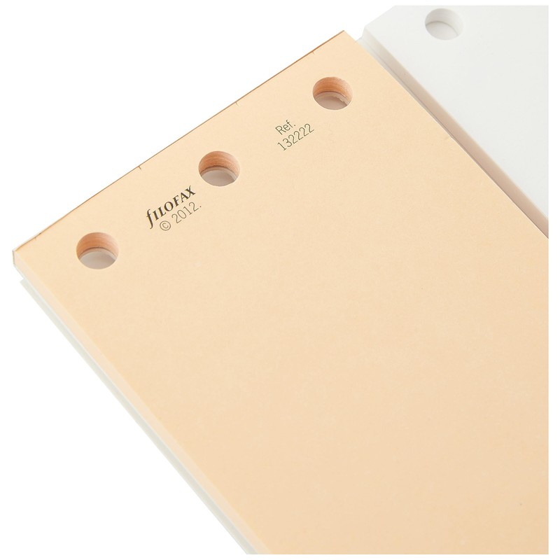 Filofax Mini Jot Pads - White/ Blue/ Salmon