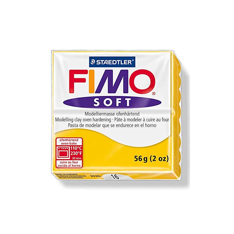 (Sunflower) - FIMO Soft Modelling Clay 2 oz Block -