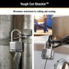 Master Lock M5XTRILF Magnum Heavy Duty Outdoor Padlock with Key,