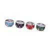 4Pcs Christmas Scented Candles Gifts Set Soy Wax Plant Oil