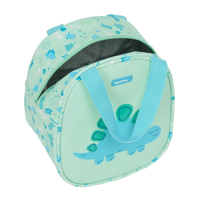 Safta PREESCOLAR DINO Lunch Bag, High Quality and Maximum Resistance