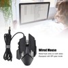 Gaming Mice Adjustable Shape Mechanical Mouse Office Game Dual Mode