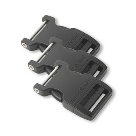 Sea to Summit Field Repair Buckle - Side Release, 1 Pin, 3-pack, 20mm / 3/4in