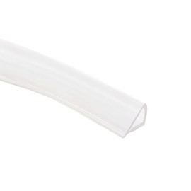 sourcing map Trim Seal, PVC U-Seal Channel Edge Protection Film for 7-9 mm Edge 5 Metres / 16.4 ft Length 0.47 Inches Height Transparent