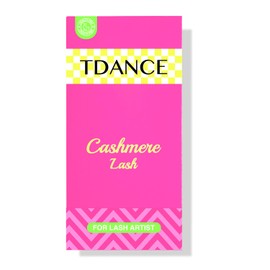 TDANCE Cashmere Lash Extensions Super Soft Classic Lash Extension CC Curl 0.05mm Thickness 8mm Single Length Individual Eyelash Extensions for Professional Salon Use(0.05-CC,8mm)