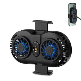 3APLUS m102 Smartphone Cooling Fan, Cooling Cooler, Peltier Element, Live Broadcasting, Wilderness Action, PUBG Mobile, Heat Generation, Semiconductor Cooling, Cooling Radiator, USB Powered, Heat
