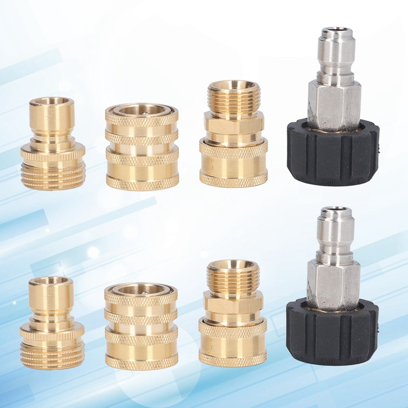 Pressure Washer Adapter Set Water Pipe Quick Disconnect Kit Fittings
