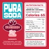 PuraSoda® Cranberry | Low-Calorie, Cane Sugar Soda Beverage | Non-GMO,