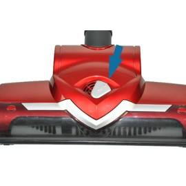 Turbodüse Universal ROT mit rotierenden Bürsten geeignet für AEG BOSCH SIEMENS MIELE Staubsauger 30-37mm Saugrohr