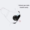 2Pcs Washable Reusable PM2.5 Anti Air Pollution Face Mask with