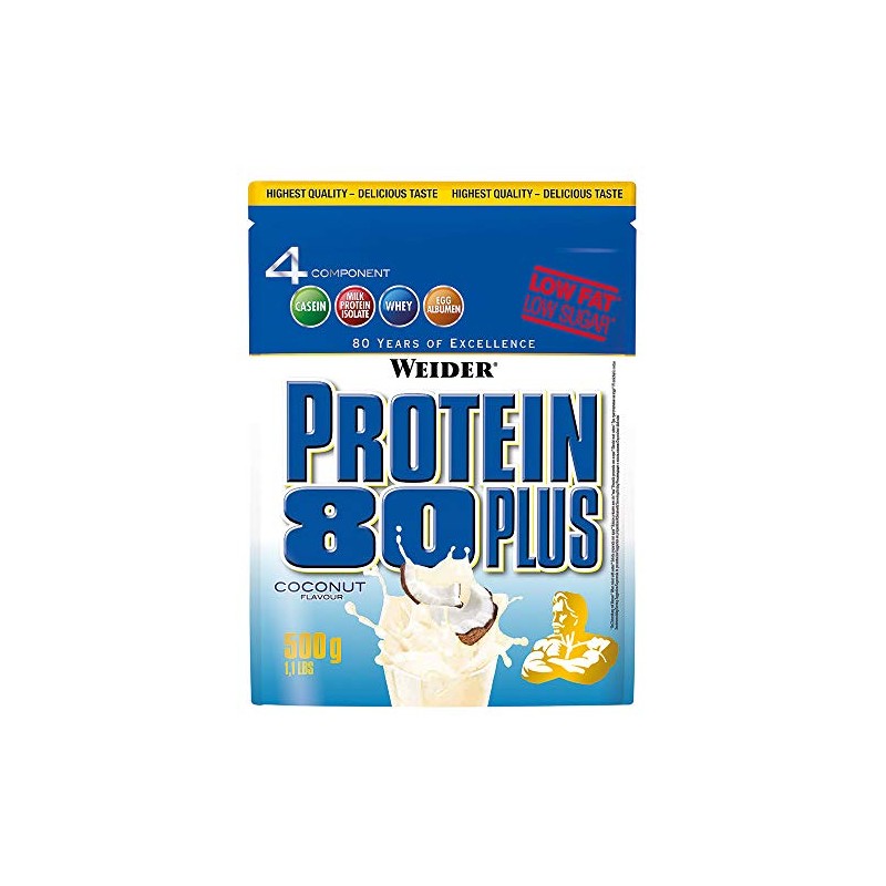 Weider Protein 80 Plus 2 x 500g Bags Pack of