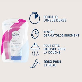 Veet Dep Cr Ducha 150Ml Sensible