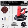 VIVOHOME 850W Electric Adjustable Variable Speed Drywall Sander Machine with