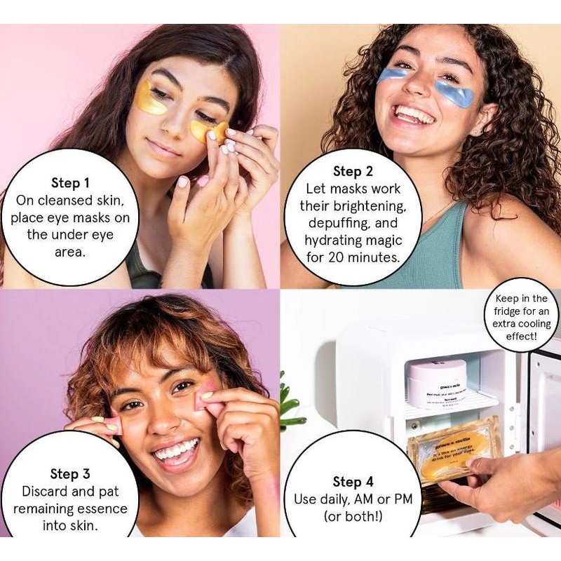 grace & stella under eye masks for dark circles puffy