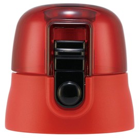 SKATER P-SDPV5-CU-A Replacement Cap Unit for Kids Water Bottle Parts 16.9 fl oz (480 ml) Compatible with SDPV5 Red