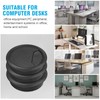2-3/8" Spring Desk Grommet, JTemgle Plastic Cable Hole Cover Computer