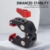 Super Clamp Red Crab Clamp Aluminium Alloy Silicone Cushion Drop