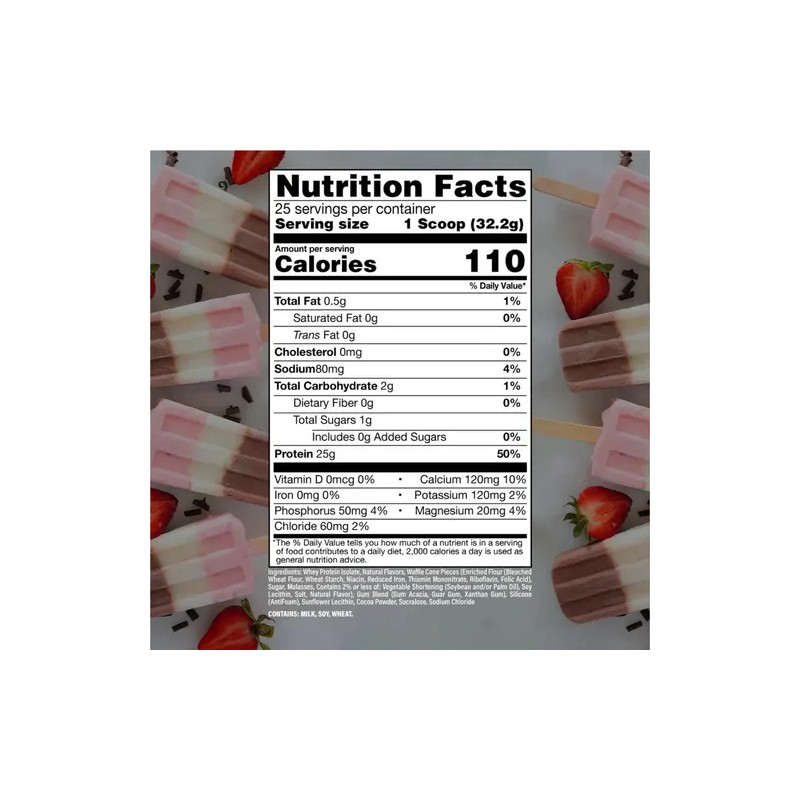 Cbum Itholate Proteina 25 Servicios Sabor Nieve Napolitano 805 Gr