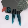 Stuppendux 4pc Blue 2Style Glass Ear Gauges Stretching Kit Tapers