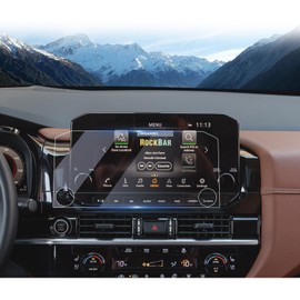 LUWU Screen Protector for 2022 2023 2024 2025 Nissan Pathfinder Accessories 2025 Pathfinder SL/Platinum 9-Inch Nano Navigation Touch Screen Protector Anti-Glare Anti-Scratch HD Clear 2PCS