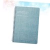 GRIRIW 2pcs Sky Spiral Notebooks Minimalist Diary Journal Notepad for