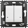 Bticino N4003DCW Livinglight Wireless Double Light Control - White