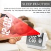 TNSLAND Projection Alarm Clock, Alarm Clock, Radio Alarm Clock with