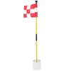 Golf Pin Flag Hole Cup Set for Mini Putting Green