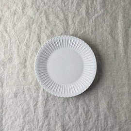 Yamanashi 42190442 Small Plate, White, 16 Scouche Grace