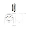 TFA Dostmann Analogue Pocket Watch 60.3543.02 with Arabic Numerals with